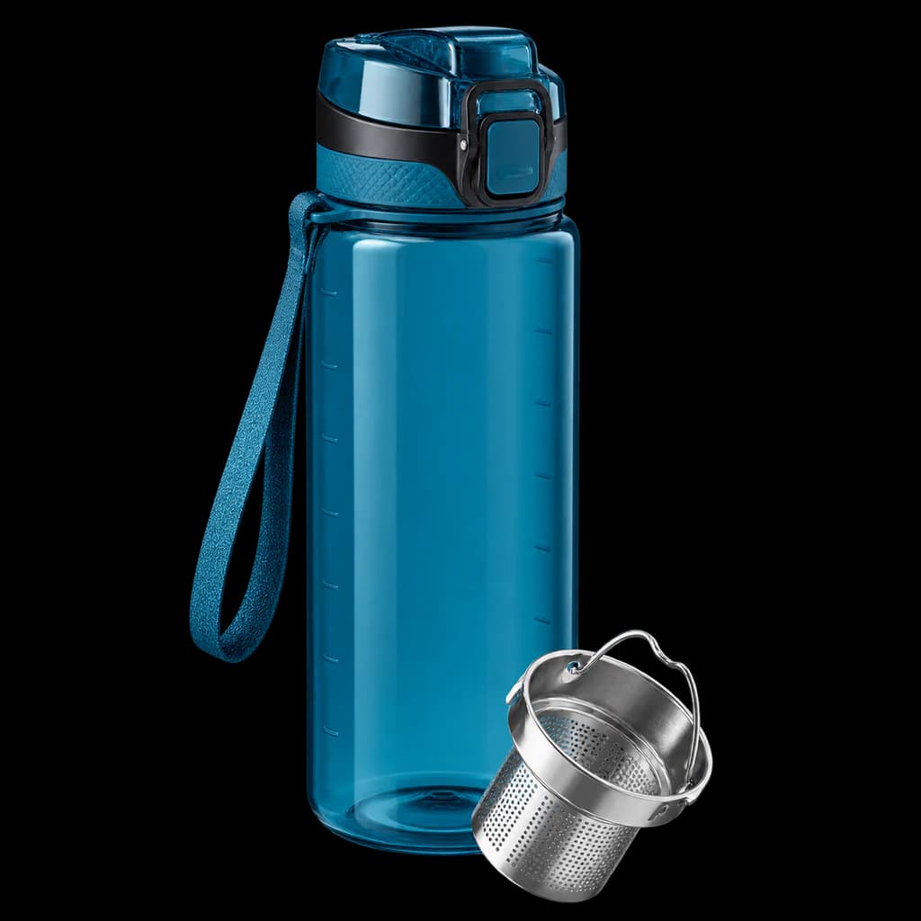 Redaktionelle KI-Illustration: 720°DGREE Trinkflasche „uberBottle“ Sieb – 6 Größen, über 40 Farben wählbar