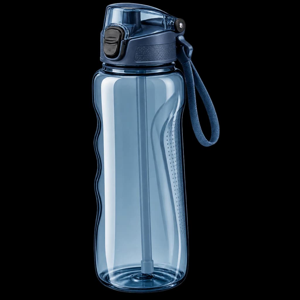 Redaktionelle KI-Illustration: Sparrow Trinkflasche 500ml/750ml/1L - BPA-frei Tritan Wasserflasche 1-Klick | Sportflasche,...