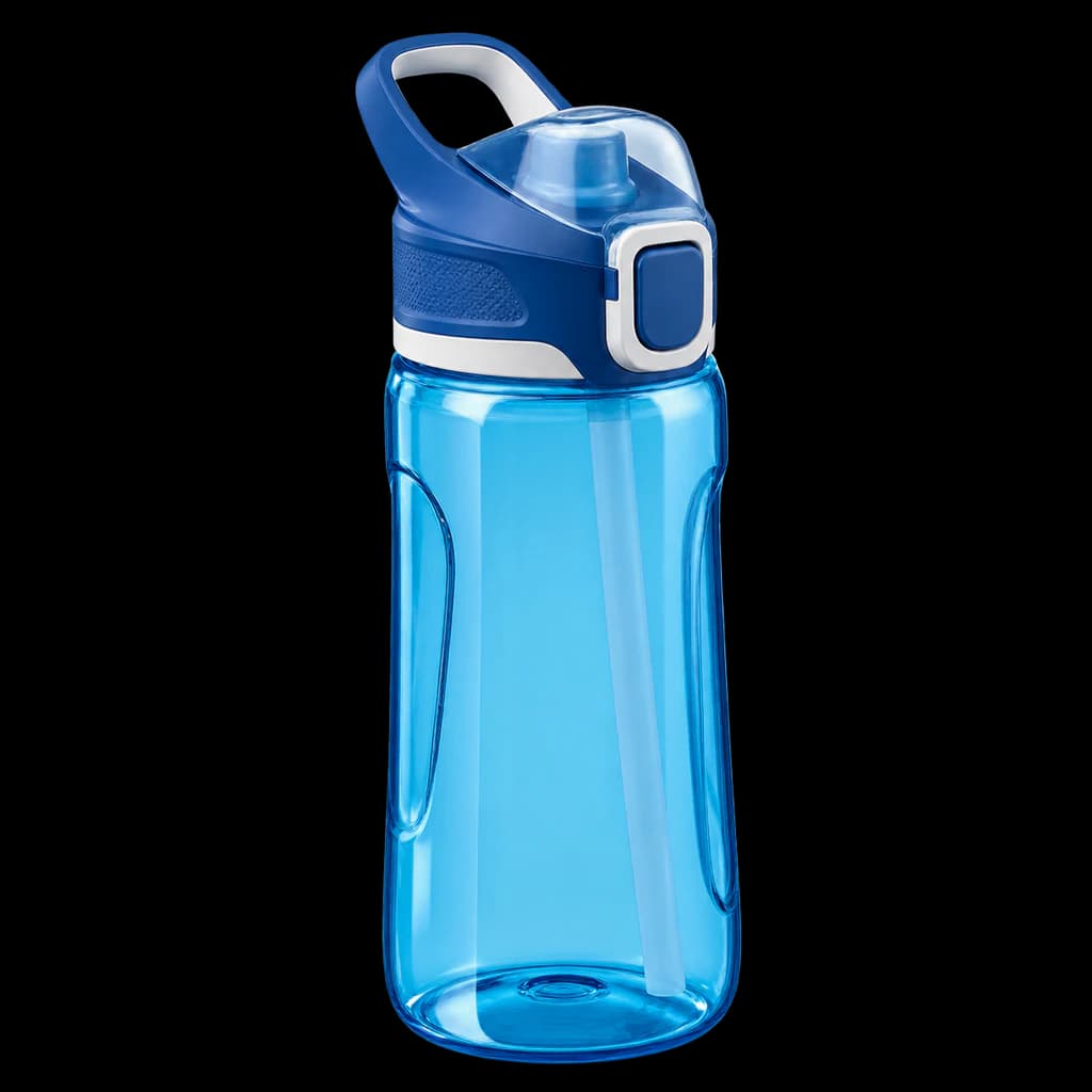 Redaktionelle KI-Illustration: Sigg - Trinkflasche Kinder - Viva One - Made in Germany - Für Kohlensäurehaltige Getränke Ge...